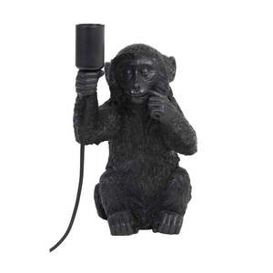 Čierna stolová lampa (výška 34 cm) Monkey - Light & Living vyobraziť