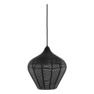 Čierne stropné svietidlo ø 27 cm Alvaro - Light & Living vyobraziť