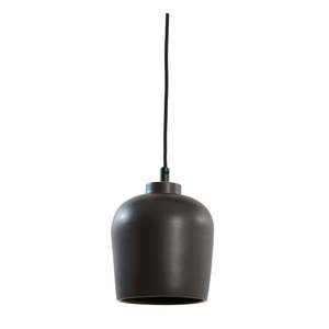 Čierne stropné svietidlo s keramickým tienidlom ø 18 cm Dena - Light & Living vyobraziť