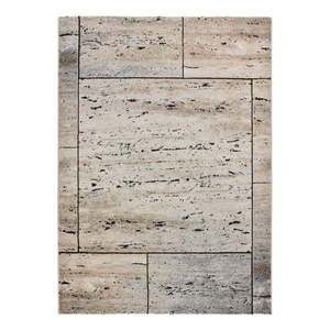 Béžový koberec 133x190 cm Astrid - Universal vyobraziť