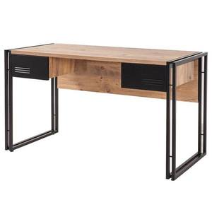 Sconto Pracovný stôl COSMO borovica atlantická/čierna vyobraziť