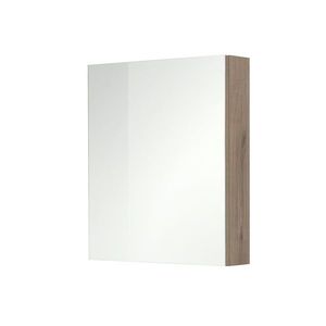 MEREO - Aira, kúpeľňová galerka 60 cm, zrkadlová skrinka, dub Kronberg CN715GD vyobraziť