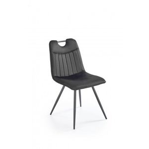 Jedálenská stolička K521 Halmar Čierna vyobraziť