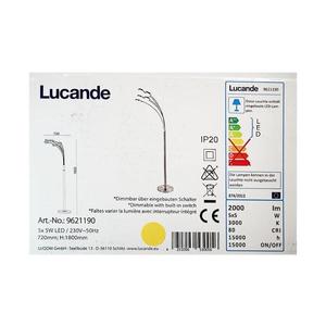 Lucande Lucande - LED Stmievateľná stojacia lampa CATRIONA 5xLED/5W/230V vyobraziť