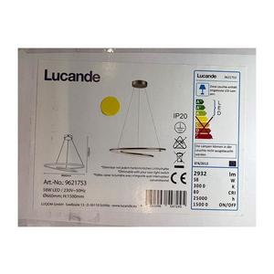 Lucande Lucande - LED Stmievateľný luster na lanku MIRASU LED/58W/230V vyobraziť