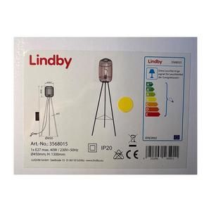 Lindby Lindby - Stojacia lampa MARLY 1xE27/40W/230V vyobraziť