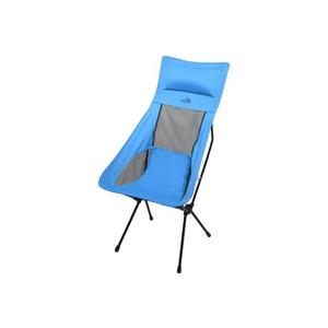Skladacia kempingová stolička modrá 105 cm vyobraziť