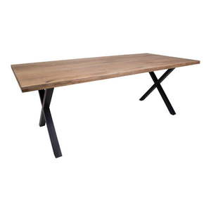 Jedálenský stôl z dubového dreva House Nordic Montpellier Smoked Oiled Oak, 200 × 95 cm vyobraziť
