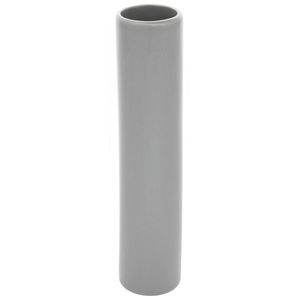 Keramická váza Tube, 5 x 24 x 5 cm, sivá vyobraziť