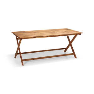 Záhradný stôl z akáciového dreva Bonami Essentials Natur, 88 x 171 cm vyobraziť