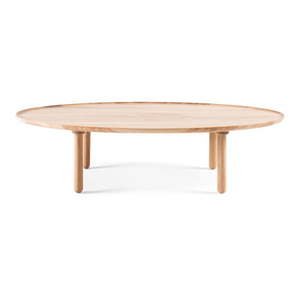 Konferenčný stolík z dubového dreva v prírodnej farbe 65x120 cm Mu - Gazzda vyobraziť