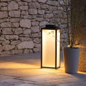 Les Jardins Solárna LED lucerna Tradition antracit výška 65 cm vyobraziť