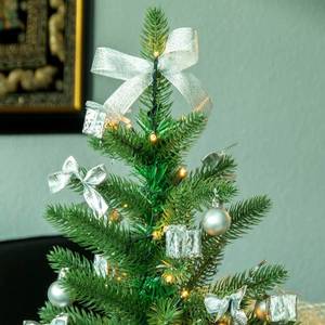 STAR TRADING LED vianočný stromček so striebornou dekoráciou vyobraziť