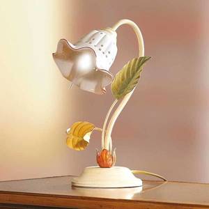Ceramiche Stolná lampa Flora vo florentínskom štýle vyobraziť