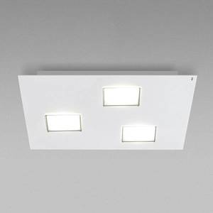 Fabbian Fabbian Quarter biele stropné LED svetlo 3-pl. vyobraziť