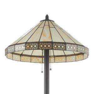 Clayre&Eef V štýle Tiffany navrhnutá stojaca lampa Bradley vyobraziť