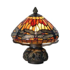Clayre&Eef Stolná lampa Libella v štýle Tiffany vyobraziť