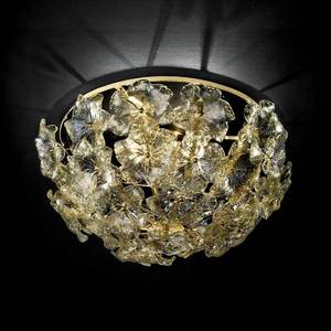Novaresi Kvetinové stropné svietidlo Lotvs muránske sklo vyobraziť