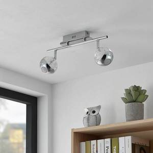 Lucande Lucande Kilio stropné LED svietidlo, 2-pl., chróm vyobraziť