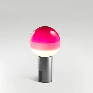 Marset MARSET Dipping Light stolová batérie ružová/grafit vyobraziť