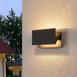 Lucande Vonkajšie nástenné LED svietidlo Meja – IP54 vyobraziť