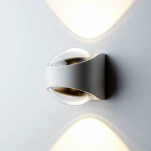 LOOM DESIGN LOOM DESIGN Saga LED vonkajšie nástenné svetlo hore/dole biele vyobraziť