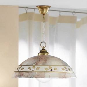Ceramiche Závesná lampa FOGLIE MARMO MARRON vyobraziť
