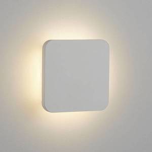 Searchlight Nástenné LED Gypsum 15x15 cm z bielej sadry vyobraziť