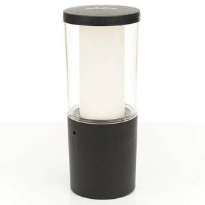 Fumagalli LED stĺpiková lampa Carlo čierna 3, 5 W CCT V 25 cm vyobraziť