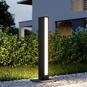Lucande Chodníkové LED svietidlo Lirka tmavosivé 2pl vyobraziť