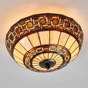 Clayre&Eef Wilma – stropné svietidlo v štýle Tiffany vyobraziť