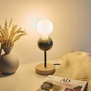 Pauleen Pauleen Marble Dream stolná lampa podstavec drevo vyobraziť