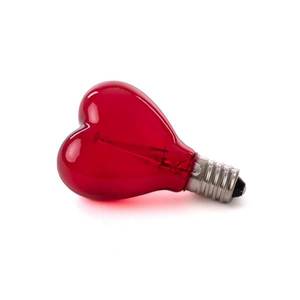 SELETTI E14 1W LED žiarovka 5V Mouse Lamp, srdce červená vyobraziť
