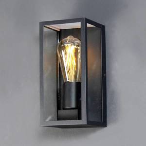 Eco-Light Vonkajšie svietidlo Karo, hliník a sklo, čierna vyobraziť