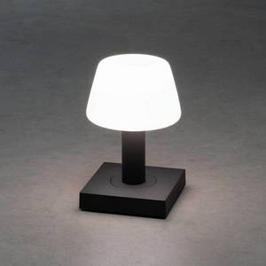 Konstsmide LED lampa Monaco do exteriéru batéria tmavozelená vyobraziť