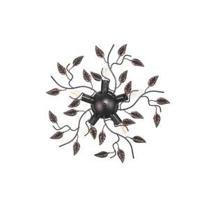 Euluna Stropné svietidlo Cernecchio, 5-plameňové, bronz vyobraziť