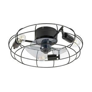 Rabalux 71043 stropný ventilátor so svetlom Cadmus, čierna vyobraziť