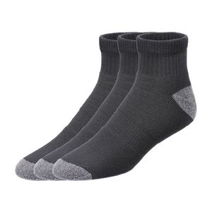 PARKSIDE® Pánske pracovné ponožky, 3 páry (39/42, čierna/antracitová) vyobraziť