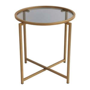 Okrúhly odkladací stolík ø 50 cm Gold - Neostill vyobraziť