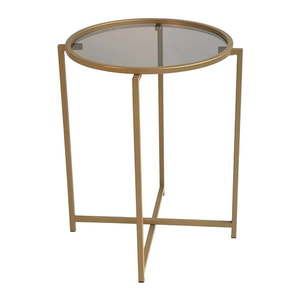 Okrúhly odkladací stolík ø 50 cm Gold - Neostill vyobraziť