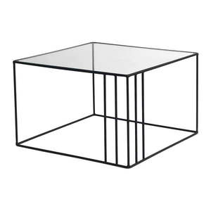 Čierny konferenčný stolík 55x55 cm Outline - Neostill vyobraziť