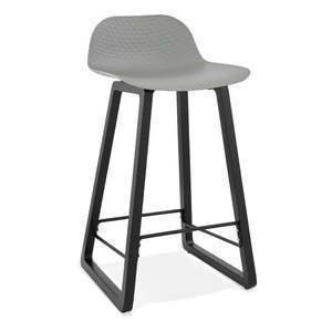 Sivá barová stolička Kokoon Miky, výška sedu 69 cm vyobraziť