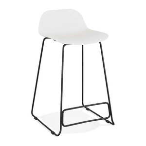 Biela barová stolička Kokoon Slade, výška 85 cm vyobraziť