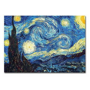 Nástenná reprodukcia na plátne Vincent Van Gogh, 100 × 70 cm vyobraziť