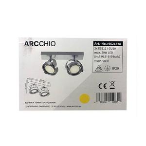 Arcchio Arcchio - LED Stmievateľné bodové svietidlo MUNIN 2xES111/GU10/11, 5W/230V vyobraziť