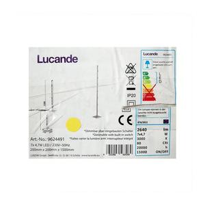 Lucande Lucande - LED Stmievateľná stojacia lampa MARGEAU 7xLED/4, 7W/230V vyobraziť