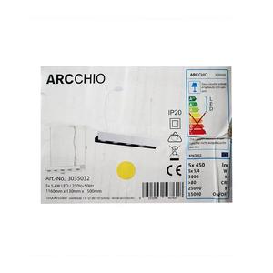 Arcchio Arcchio - LED Stmievateľný luster na lanku OLINKA 5xLED/5, 4W/230V vyobraziť