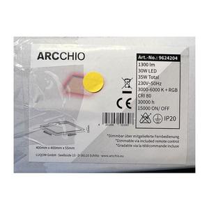 Arcchio Arcchio - LED RGBW Stmievateľné stropné svietidlo BRENDA LED/30W/230V + DO vyobraziť