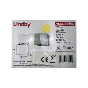 Lindby Lindby - LED Nástenné svietidlo QUASO LED/4W/230V vyobraziť