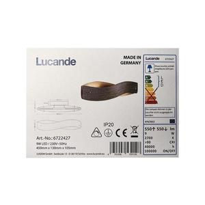 Lucande Lucande - LED Nástenné svietidlo LIAN LED/9W/230V vyobraziť